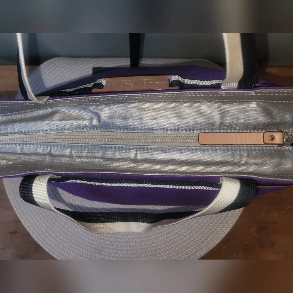 kate spade Purple Canvas Bag